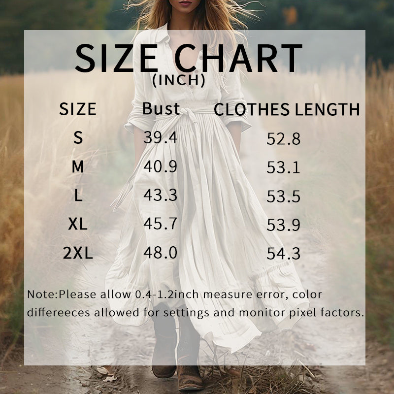 Long Sleeve Shirt Maxi Dress